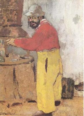 Edouard Vuillard Portrait of Toulouse-Lautrec (mk09)